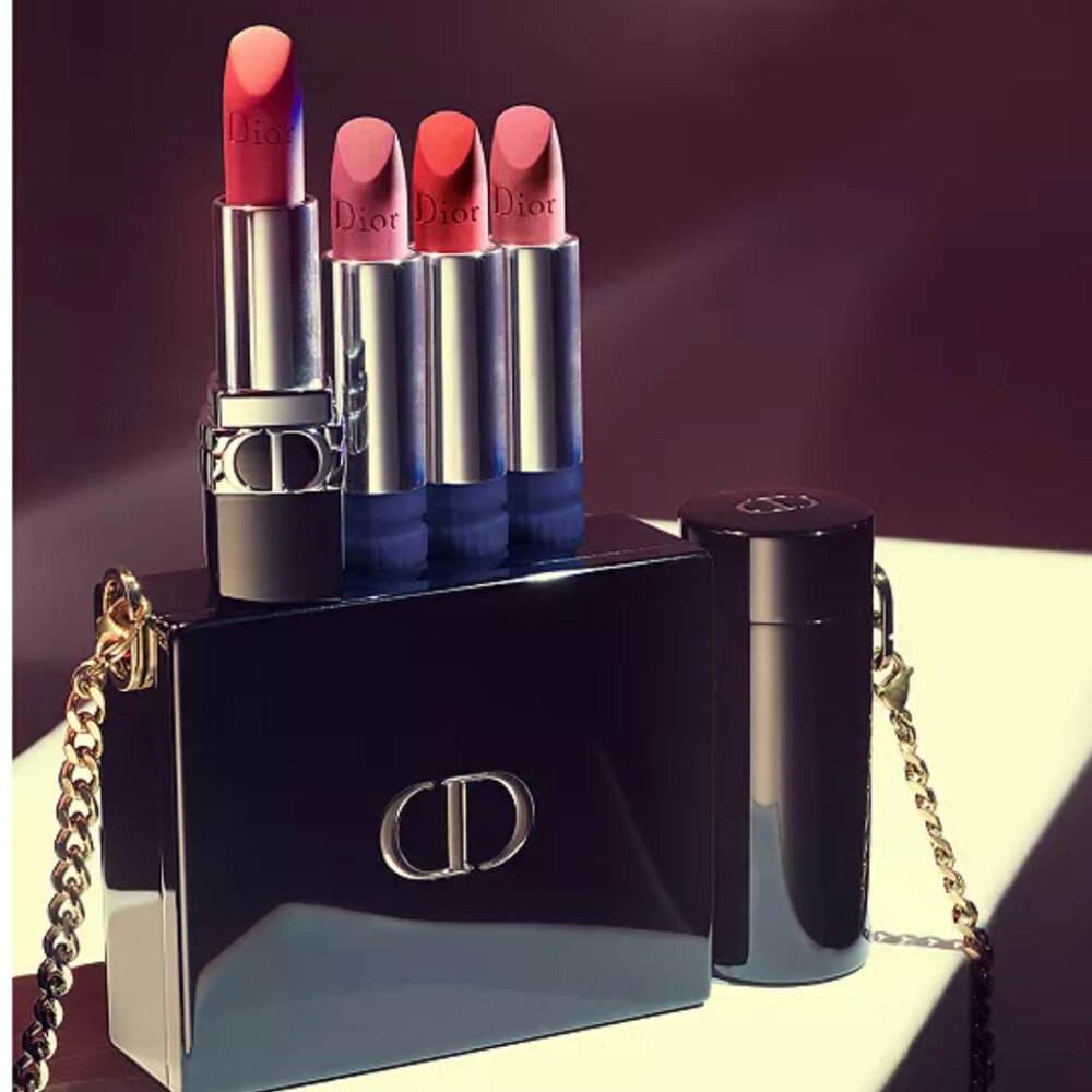 Rouge Dior Minaudière Limited Edition Clutch & Lipstick Set - Picture 6 of 10